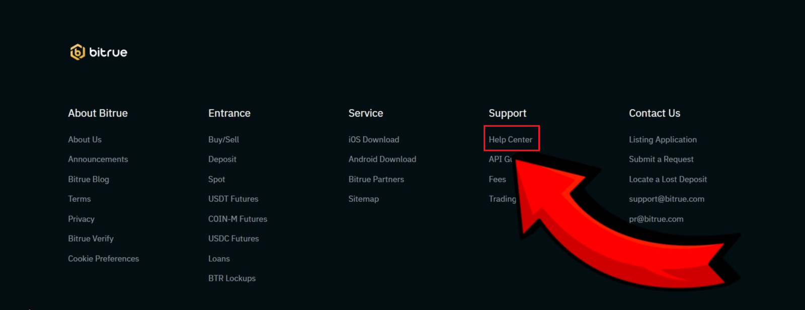 How to Contact Bitrue Support How to Contact Bitrue Support